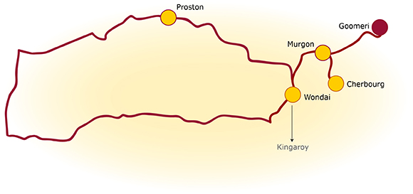 region map