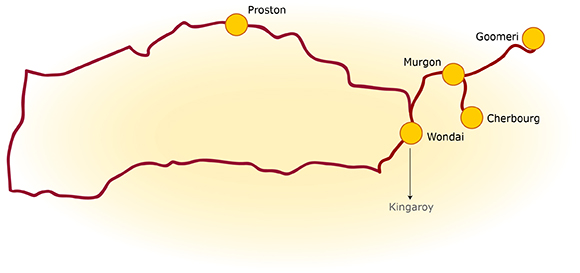 region map
