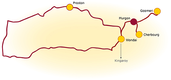 region map