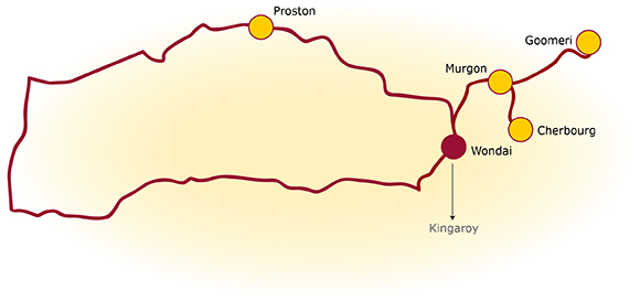 region map
