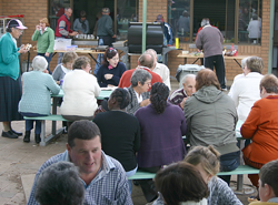 People at WYD BBQ